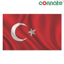 [8224] Connate Flag Assorted Countries : 15090 (Turkey)