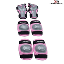 [14348] Joerex Skate Protection Guard Junior : PR21633 - Medium (Grey/Pink)