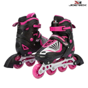 [6122] Joerex Skate In:Line Adjustable : JR00803 (Pink)
