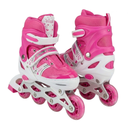 [10603] Xmbt Juniors Skates In-Line Adjustable : XMBT-8801 (Pink, EUR 35 - 38)