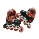 [10589] Xmbt Juniors Skates In-Line Adjustable : XMBT-8806 (Red, EUR 35 - 38)