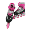 [10585] Xmbt Juniors Skates In-Line Adjustable : XMBT-8807 (Pink, EUR 31 - 34)