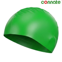 [14688] Connate Swim Cap Silicone Suede (Metal Green)