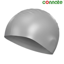 [14698] Connate Swim Cap Silicone Suede (Silver)