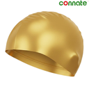 [14684] Connate Swim Cap Silicone Volumes Wrinkle Free (Gold)