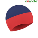 [14675] Connate Swim Cap Long Hair (Navy Blue/Red)