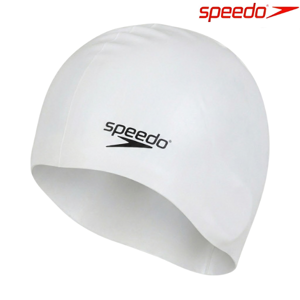 Speedo Swim Cap Plain Flat Silicone : 870991