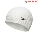 [5593] Speedo Swim Cap Senior Bubble : 8709290000 (White)
