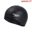 [5585] Speedo Swim Cap Senior Moulded Silicone : 8709840001 (Black)