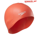 [9572] Speedo Swim Cap Senior Moulded Silicone : 8709840001 (Orange)