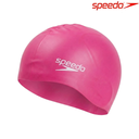 [5588] Speedo Swim Cap Senior Moulded Silicone : 8709840001 (Pink)