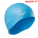 [9573] Speedo Swim Cap Senior Moulded Silicone : 8709840001 (Sky Blue)