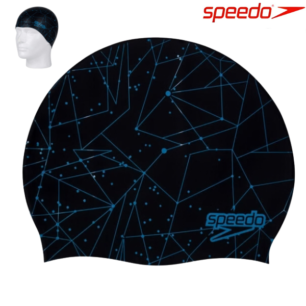 Speedo Swim Cap Senior Slogan Print : 8083850000