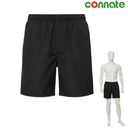 [9108] Connate Mens Shorts Shell (Black, Small)