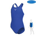 [8172] Mesuca Girls Costume Full Back : MEG22223 (Royal Blue, 10)