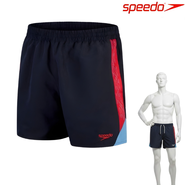 Speedo Mens Water Shorts Hyper Boom Splice 16" : 800236415131