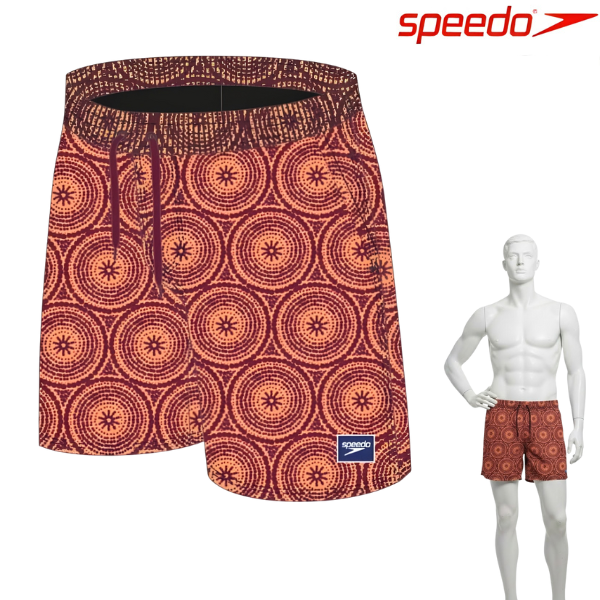 Speedo Mens Water Shorts Printed Leisure 18" : 81345314253
