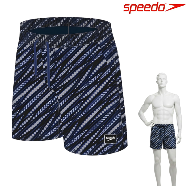 Speedo Mens Water Shorts Printed Leisure 18" : 81345314264
