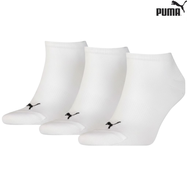 Puma Socks Ankle Sneaker Plain : 90680703 - White - 3Prs