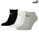 [14595] Puma Socks Ankle Sneaker-V : 88749704 - Grey/Black/White - 3Prs (EUR 43 - 46)