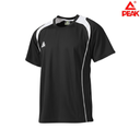 [8695] Peak T-Shirt R-Neck S/Sleeves : EK07 (Black/White, XLarge)