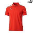 [1563] Puma Polo T-Shirt Esito Mens : 652599 (Red, Large)