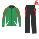 [8486] Peak Woven Tracksuit: KE-1A (Green/Black, XSmall)