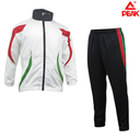 [8479] Peak Woven Tracksuit: KE-1A (White/Black/Green, XXSmall)