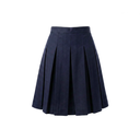 [3986] Divided Skirt (Navy Blue, 27")