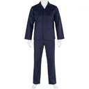 [1732] Broken Overall (Navy Blue, Large, Twill)