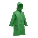 [1889] Children Raincoat (Green, Youth Small)
