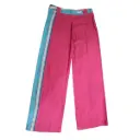 [4395] Kasuku Kikoi Flared Trousers - KCL42 (Large)