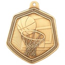 [13300] Falcon Basketball Medal- TMM22088 (Gold)
