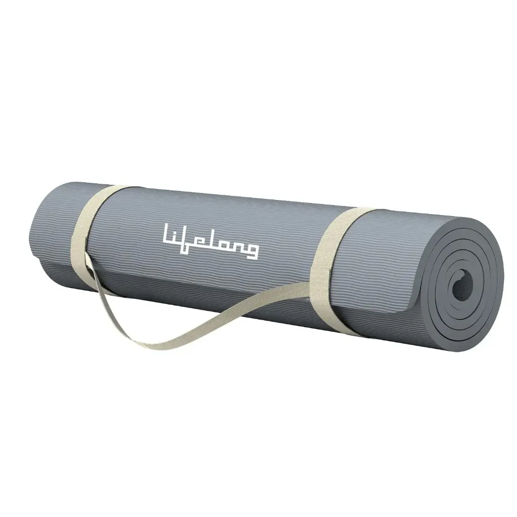 Lifelong LLYM92 Yoga mat EVA Material - 4mm - Grey