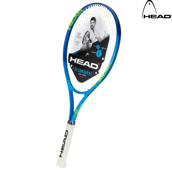 Head Ti. Conquest Tennis Racket - 27" + Half Cover
