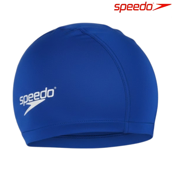 Speedo Swim Cap Junior Polyester : 8709931959 - Royal Blue