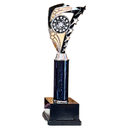 [15264] Frenzy Multisport Tube Trophy Silver & Black - TR24518 (35cms)