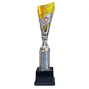 [15291] Predator Multisport Tube Trophy Silver & Gold - TR25584 (34cms)