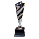 [15305] Hurricane Altitude Plastic Cup Trophy Silver & Black - TR24536 (33cms)