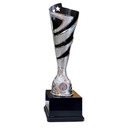 [15306] Hurricane Altitude Plastic Cup Trophy Silver & Black - TR24536 (37cms)