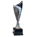 [15321] Nebula Trophy Silver & Black - TR25554 (39cm)