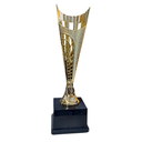 [15340] Garrison Plastic Laser Cut Cup Gold Trophy - TR17575