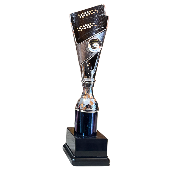 Predator Multisport Tube Trophy Silver & Black - TR25585