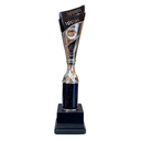 [15294] Predator Multisport Tube Trophy Silver & Black - TR25585 (34cms)