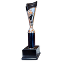 [15295] Predator Multisport Tube Trophy Silver & Black - TR25585 (37cms)