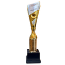 [15297] Predator Multisport Tube Trophy Gold & Silver - TR25589 (34cms)