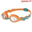 [9570] Speedo Swim Goggles Junior Spot Infant : 8-08382C841 (Clear/Orange)