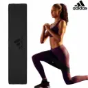 [15595] Adidas Fitness Resistance Band : ADTB-10703GN (Black, Heavy Resistant)