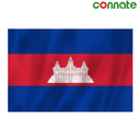 [15767] Connate Flag Assorted Countries : 15090 (Cambodia)