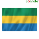 [15777] Connate Flag Assorted Countries : 15090 (Gabon)